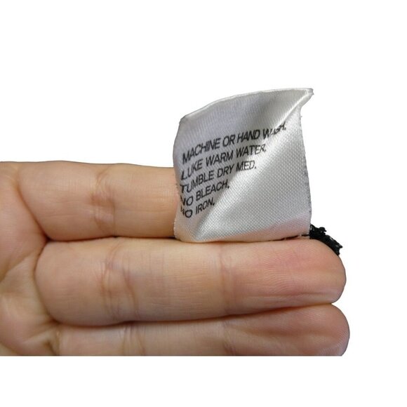 Exclusively Misook Woman Black Silver Stripe Zip Jacket Cardigan Acrylic Size 2X - Picture 12 of 12